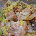MegJpn's cooksnap of when they made 抱えてたべちゃうよ！白菜サラダ.
