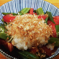 ｅｋ４'s cooksnap of when they made おくらトマトみぞれ和え.