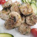 rarararako's cooksnap of when they made 豚にらもやしだんご.
