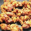 ｅｋ４'s cooksnap of when they made 美味しい！砂ずりの天ぷら★.