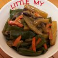 ぴーちらんち's cooksnap of when they made 【時短】簡単茄子とピーマン味噌炒め＊.