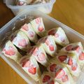 チャロネコ's cooksnap of when they made 手作りイチゴサンド.