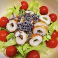 ささらんらん's cooksnap of when they made 簡単っ！◆レタスと竹輪の塩昆布サラダ◆.