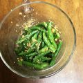 クックODMXA7☆'s cooksnap of when they made いんげんの胡麻あえ.