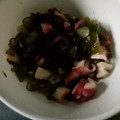 クックGGLXTL☆'s cooksnap of when they made タコ＆わかめ＆きゅうりの酢の物.