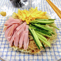 在宅勤務のおじさん's cooksnap of when they made ☆冷やし中華 ごまだれ☆.