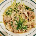 ちょ〜☆'s cooksnap of when they made 水菜と豚肉の煮浸し.