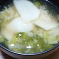 ﾋﾟﾛﾐ♡'s cooksnap of when they made かぶの味噌汁.