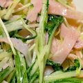 s06007's cooksnap of when they made 水菜のハム炒め.