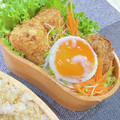 〜みみ〜's cooksnap of when they made 黄身がキレイな目玉焼き★お弁当にも！.