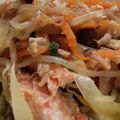 あゆたっくん's cooksnap of when they made 簡単♪鮭のちゃんちゃん焼き（フライパン）.