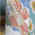 kitty·yumi's cooksnap of when they made 某コンビニ風カニカマ押し寿司.