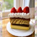 ☆なあなクック☆'s cooksnap of when they made 超簡単～♪羊羹ケーキ　.