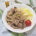 みかかめ's cooksnap of when they made 豚ときのこの塩しょうが焼き.
