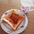 ﾋﾟﾛﾐ♡'s cooksnap of when they made おひとりさまのはちみつきなこトースト.