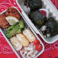 2児ママみきてぃ's cooksnap of when they made 高校生弁当日記（おにぎり弁当編）.