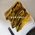 水無月心愛's cooksnap of when they made のり巻き卵焼き.