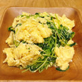 _sa_to_mi_'s cooksnap of when they made みょうたま 〜苗玉〜（豆苗の玉子炒め）.