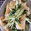 かのか★'s cooksnap of when they made 鶏肉と水菜のサッと炒め.