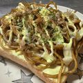 ★なみ☆'s cooksnap of when they made リメイク♡簡単♪焼きそばトースト.