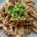 TYSK's cooksnap of when they made 豚としめじのニンニク味噌バター炒め.