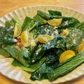 さすらい's cooksnap of when they made 小松菜のチーズサラダ.