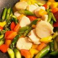 ame-ikuru's cooksnap of when they made ホタテとパプリカアスパラのバター醤油炒め.