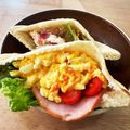 みのりっくす's cooksnap of when they made フライパンで簡単♡ピタパン.