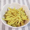 ペキのリリー's cooksnap of when they made レンジでごぼうのカレーマヨサラダ.
