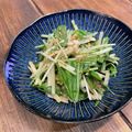 BOO☆ママ's cooksnap of when they made 水菜と山芋のツナわさびサラダ.