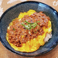 あーこ姐's cooksnap of when they made 卵焼き納豆～♡包まずのせるだけ♬*゜.