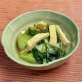 島子☆'s cooksnap of when they made チンゲン菜と油揚げの炒め煮.