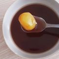 アクセル☆'s cooksnap of when they made 口当たりなめらか◎乾燥あんのおしるこ.