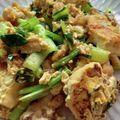 TYSK's cooksnap of when they made 小松菜と豆腐のチャンプル☆.
