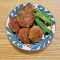 コムギ大好き's cooksnap of when they made 枝豆入り鶏つくね焼き。.