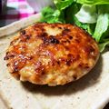 クックDGCFO3☆'s cooksnap of when they made 鶏挽き肉の照り焼きハンバーグ☆つくね風.