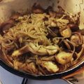 yumihuar's cooksnap of when they made 糸こんにゃくときのこのバター醤油炒め.
