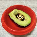 のんべぇヒロ's cooksnap of when they made おひとりさまのワサマヨ醤油でアボカド.