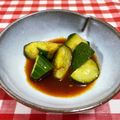 白バラ牛's cooksnap of when they made えっ！焼き肉のたれ？でやみつきキュウリ？.