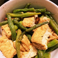 いなぬ's cooksnap of when they made 厚揚げとインゲンの胡麻マヨいため♪.