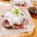 nakamucchi's cooksnap of when they made かつおのたたき★にんにくポン酢だれ.