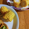 かわゆう1211's cooksnap of when they made ”皮付きとうもろこし”のオーブン焼き.