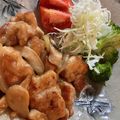 emiemisu's cooksnap of when they made 鶏ももガーリックバターぽん酢炒め.