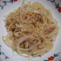 せつみか's cooksnap of when they made モヤシと春雨の肉味噌和え.