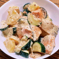 ポニーリボン's cooksnap of when they made 鮭と野菜のハニーマスタード和え.