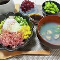 ks（＾Ｏ＾）'s cooksnap of when they made マグロのたたきとアボカドのネバネバ丼.
