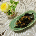 Laufen's cooksnap of when they made 昆布とおかかの佃煮…再利用を.