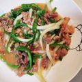 pimpa44's cooksnap of when they made 豚肉とピーマンと玉ねぎの甘みそ炒め.