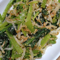 ナーちゃん's cooksnap of when they made もやし小松菜きのこのおかかチーズ和え♪.