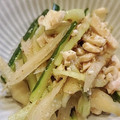 ぱにぱる's cooksnap of when they made チキンと牛蒡の和え物.